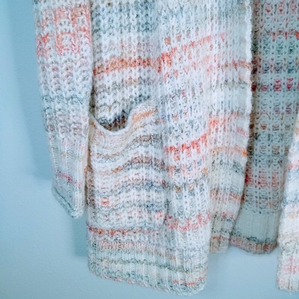 Christopher & Banks Open Front Chunky Knit Cardigan Sweater - Size Small. - Picture 6 of 14